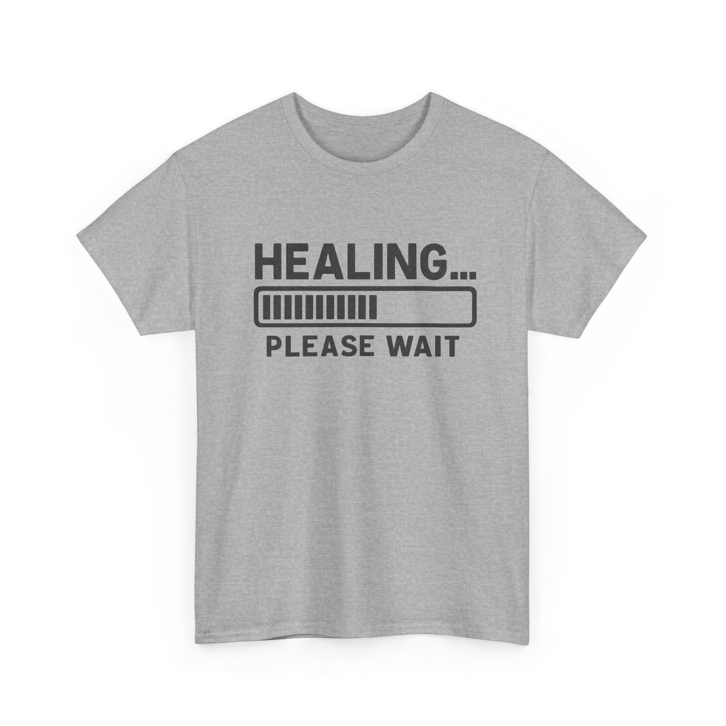 Healing Progress Unisex Heavy Cotton Tee - Perfect Gift for Self-Care and Wellness Enthusiasts