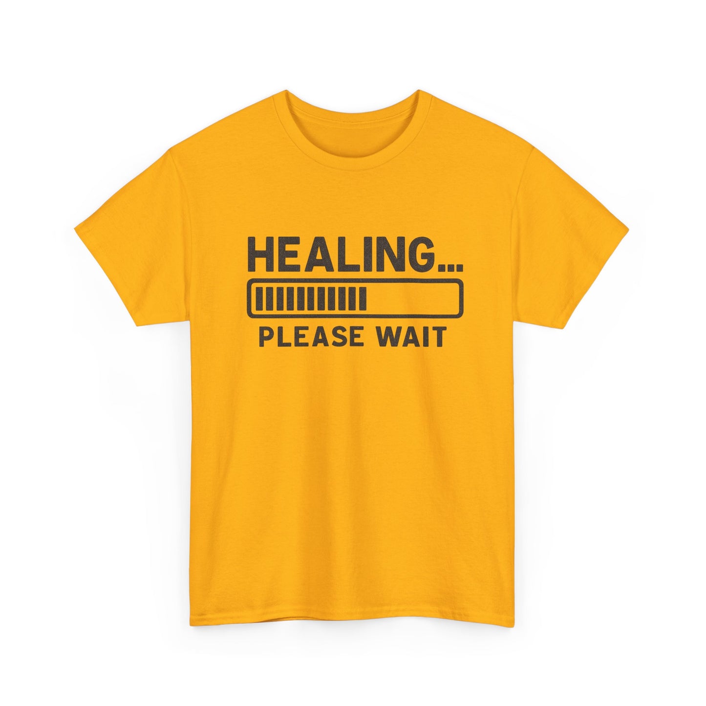 Healing Progress Unisex Heavy Cotton Tee - Perfect Gift for Self-Care and Wellness Enthusiasts